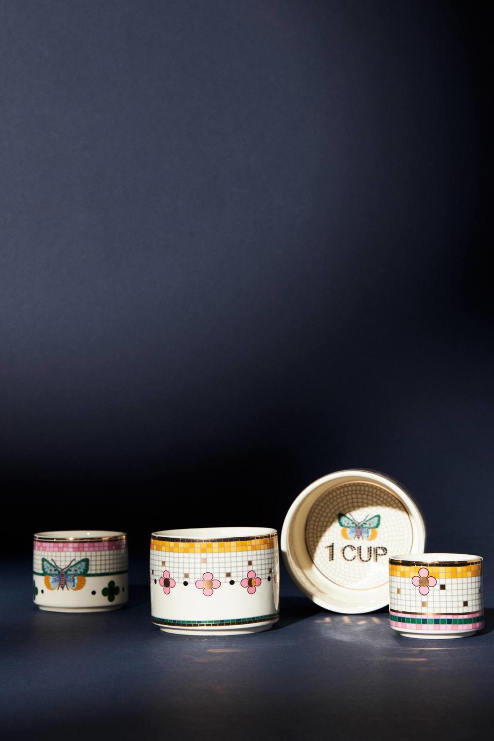 <p><a href="https://go.redirectingat.com?id=74968X1596630&url=https%3A%2F%2Fwww.anthropologie.com%2Fshop%2Fgarden-tile-measuring-cups-set-of-4&sref=https%3A%2F%2Fwww.goodhousekeeping.com%2Fhome%2Fg283%2Fbridal-shower-gifts%2F" rel="nofollow noopener" target="_blank" data-ylk="slk:Shop Now;elm:context_link;itc:0;sec:content-canvas" class="link ">Shop Now</a></p><p>Garden Tile Measuring Cups</p><p>anthropologie.com</p><p>$38.00</p>