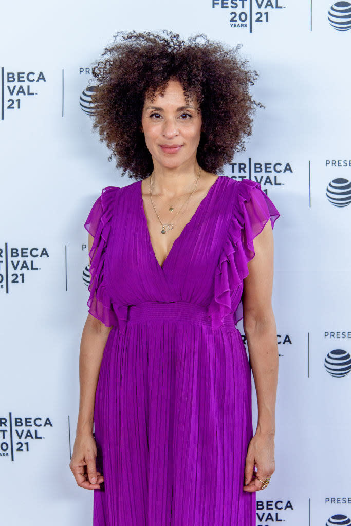 Closeup of Karyn Parsons