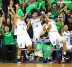 <p>北一女中女子籃球隊慶祝勝利。（圖片來源：HJ Sports）</p> 