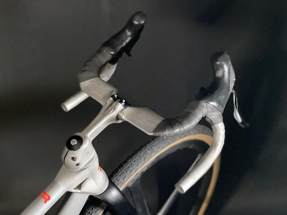 TOOT Ashaa RR 3D-printed stainless steel ultra-narrow aero road racing handlebar, for gravel