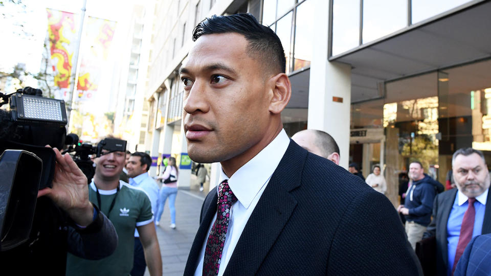 Israel Folau's chances of playing rugby league for Tonga look doomed.