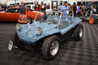 <p>The classic Meyers Manx beach buggy has been revived under new ownership, including the introduction of the 2.0 EV. For SEMA this year however, customizer Chip Foose worked with Meyers and EMPI to create a different take on the Manx, imagining how it would be to use a <strong>Porsche 356 </strong>as the donor car instead of a Beetle. Power comes from a 2275cc VW engine.</p>