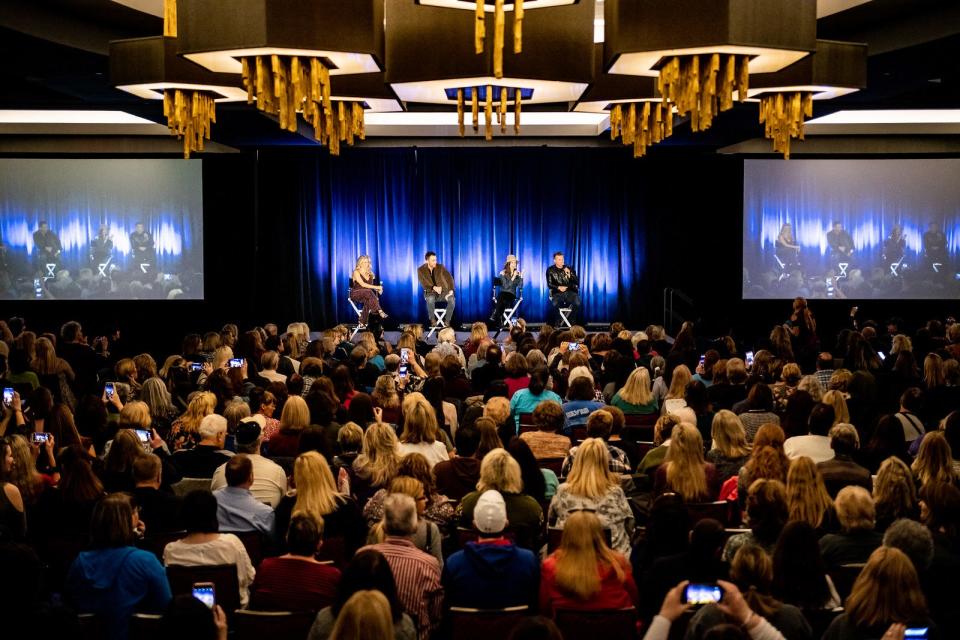 Fans thronged the meeting rooms at Graceland when the "General Hospital" convention was held there  in 2019.