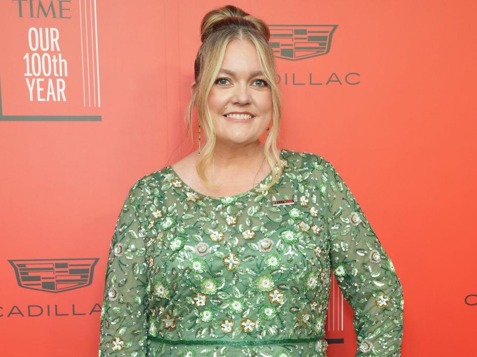 Colleen Hoover attends the 2023 Time100 Gala.