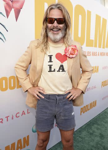 <p>Todd Williamson/JanuaryImages/Shutterstock </p> Chris Pine at the 'Poolman' premiere on April 24, 2024.