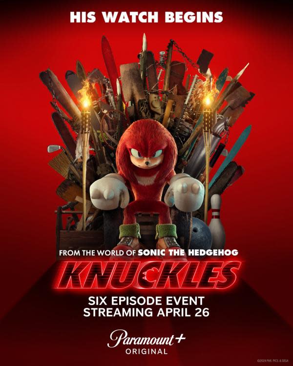 Poster oficial de 'Knuckles'