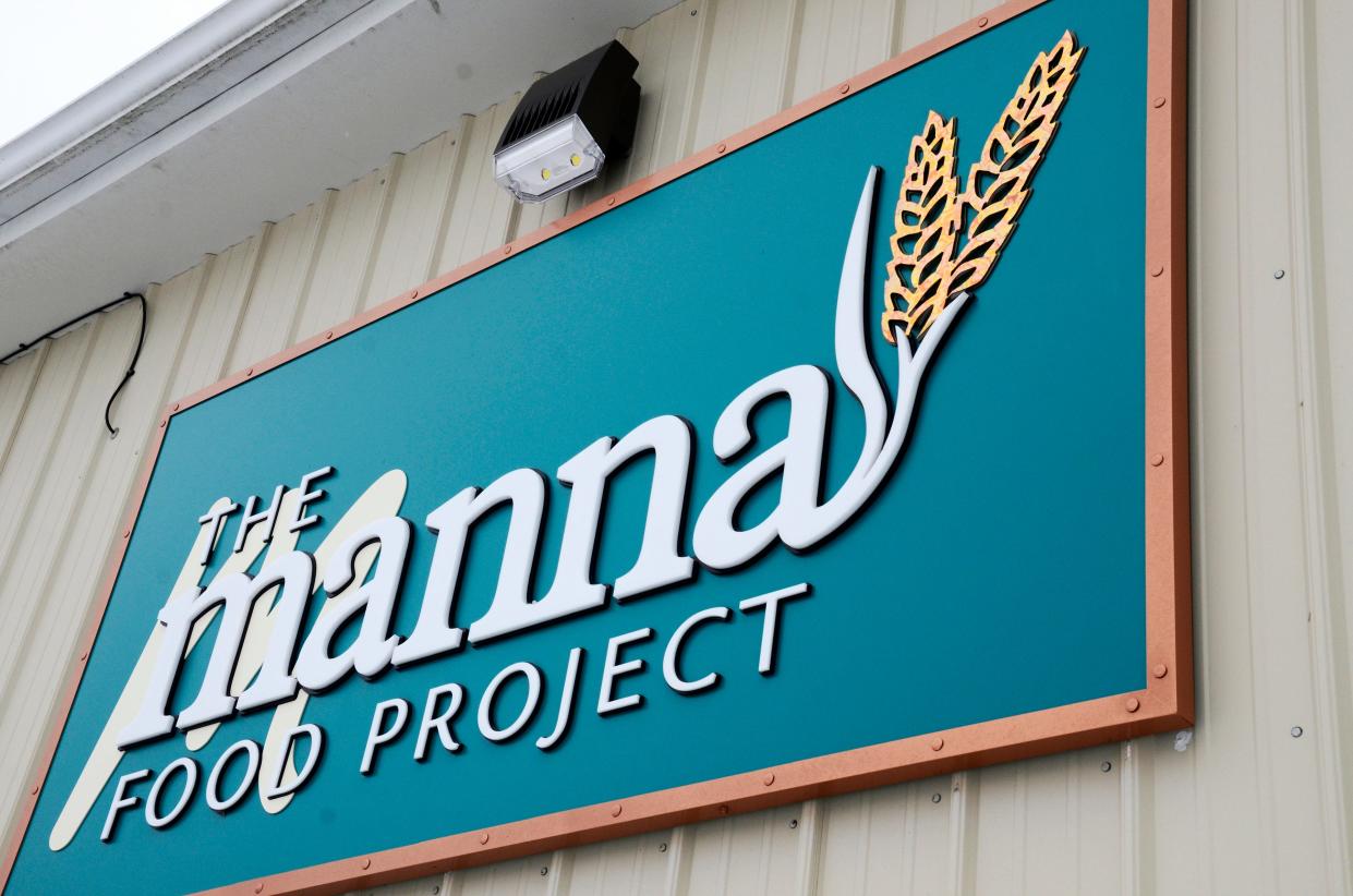 The Manna Food Project is located at 8791 McBride Park Ct. in Harbor Springs.