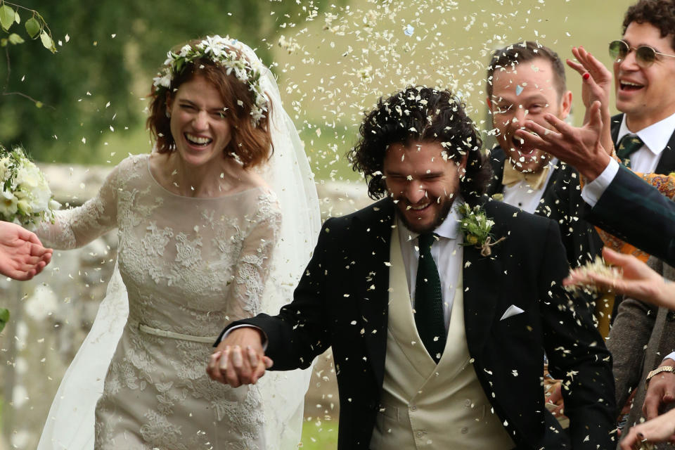 La boda de Kit Harington y Rose Leslie