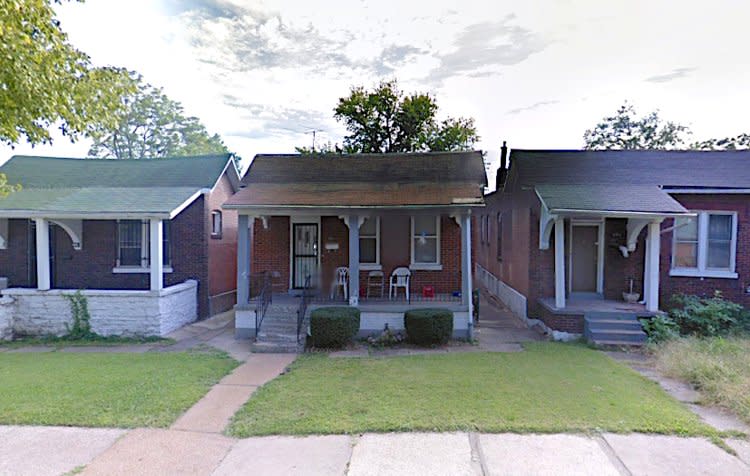 Una casa en St Louis, Missouri/Google Maps