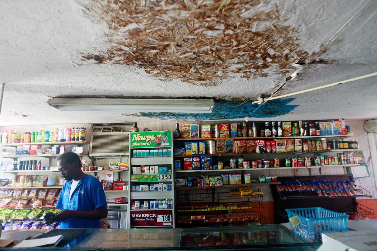 A worker at a store in 2009 in Glendora, Mississippi, a highly impoverished town within the Delta Regional Authority's purview: Getty Images