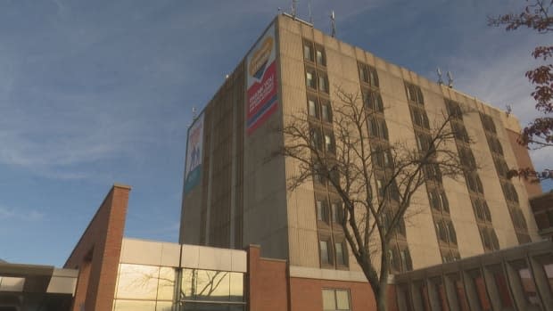 Windsor Regional Hospital currently 28 COVID-19 patients in hospital. (CBC News - image credit)