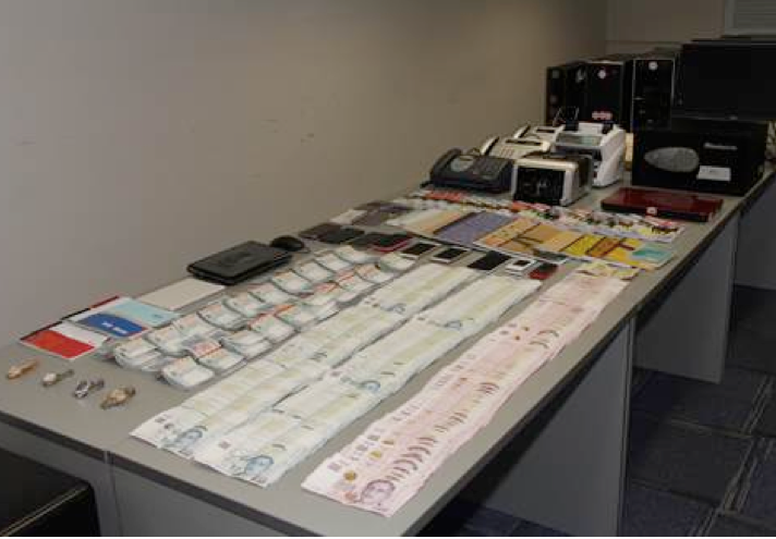 Organised crime group busted in Singapore (Photo: Singapore Police Force)