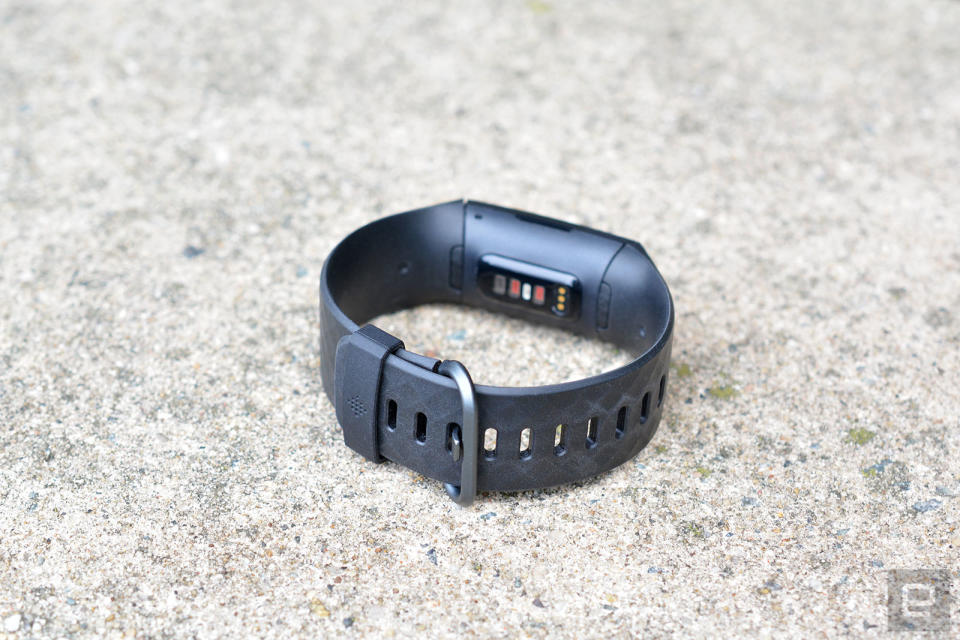 Fitbit Charge 4 fitness tracker.