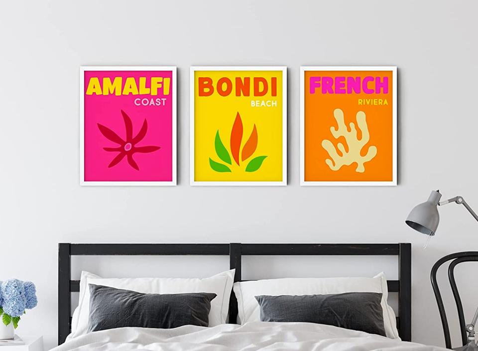 Redecorate your home with these stylish posters and prints. (Source: Amazon)
