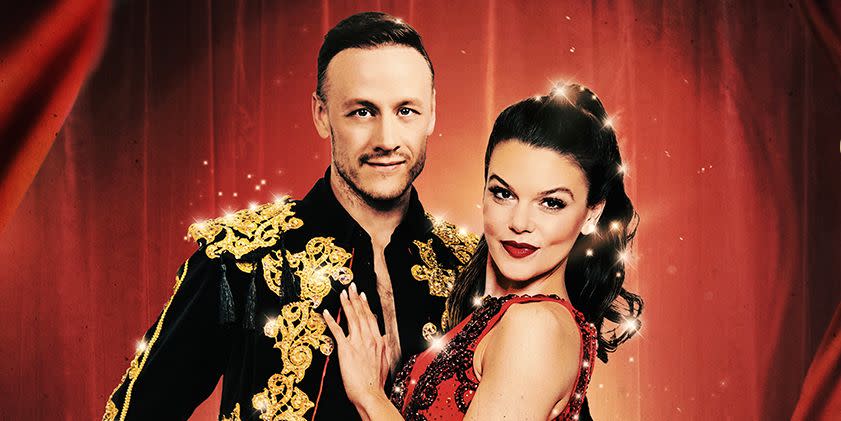 kevin clifton faye brookes, strictly ballroom the musical