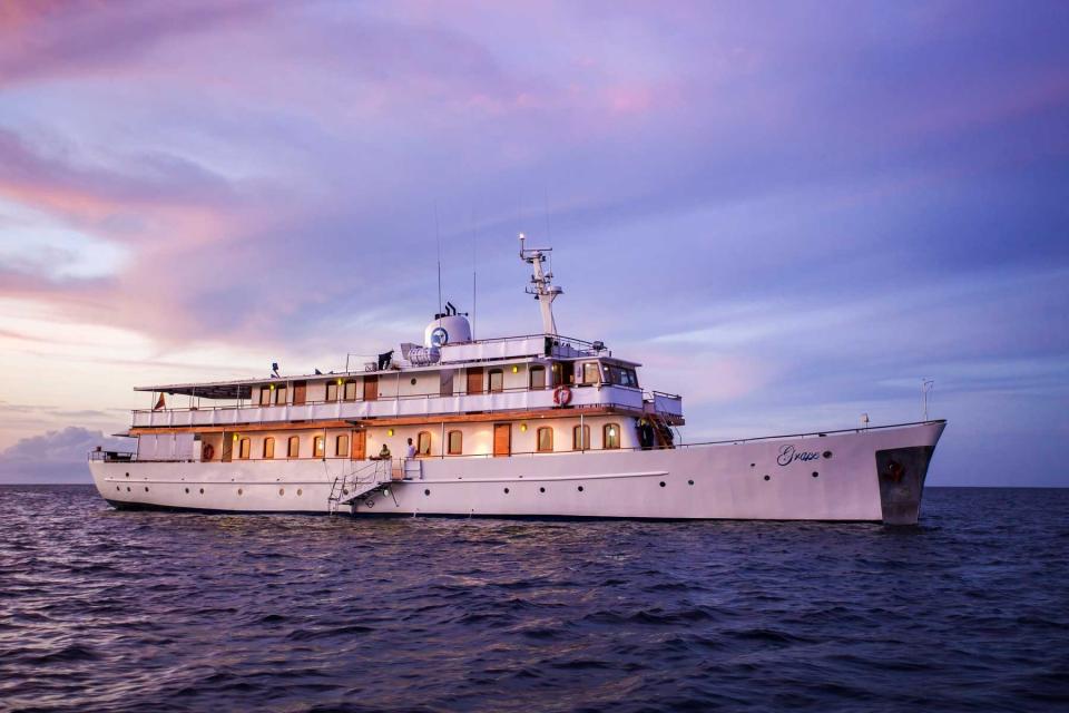 Quasar Expeditions Grace cruise ship