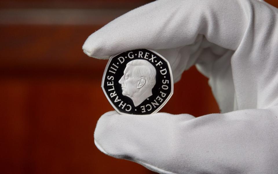 King Charles III new 50p coin - Tom Harrison Handout/EPA-EFE/Shutterstock