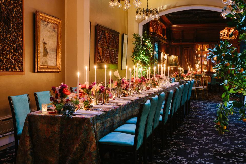 Rebecca Gardner’s tablescapes are, rightly, the stuff of legend. Behold.