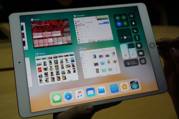 iOS 11 revamped the iPad with a dock and new ways to multitask.