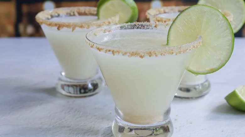 key lime pie martini