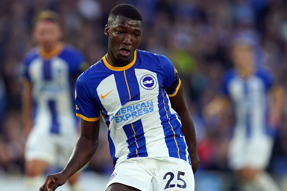 Moises Caicedo did not get his January move away from Brighton (Gareth Fuller/PA) (PA Wire)