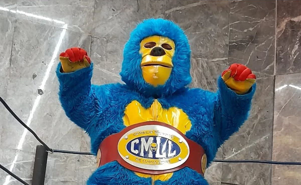 Kemonito fue un personaje que nació en 2002. Ahora su portador y el CMLL pelean los derechos de autor | Foto: El Universal