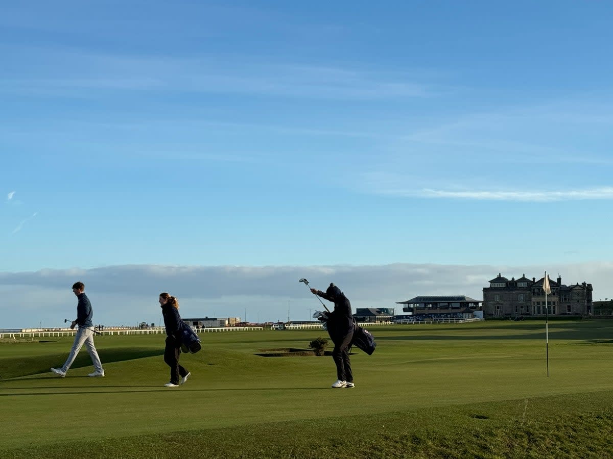 Where golf began: it’s hard to pass up the opportunity for a few holes on the Old Course (Robin McKelvie)