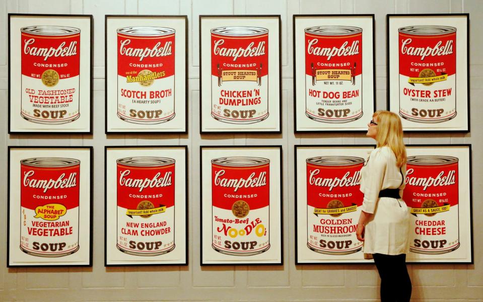 Andy Warhol's iconic prints in the 1960s helped to cement Campbell's in popular culture