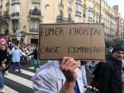 "Fumer l'hôpital cause l'impuissance" (Crédit Yahoo)