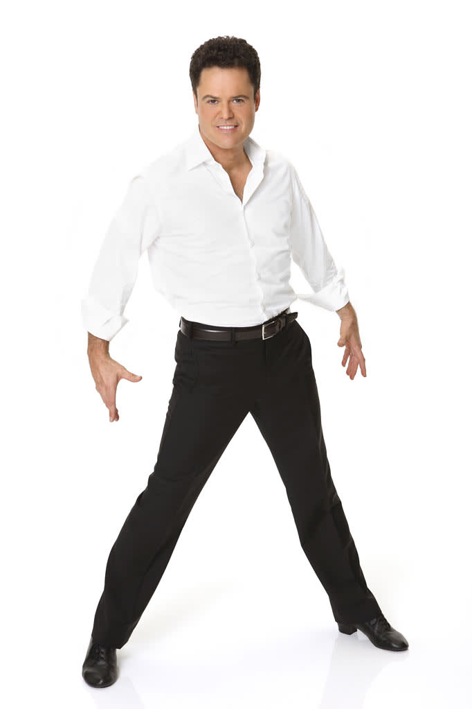Singer/actor Donny Osmond competes in season 9 of "Dancing with the Stars."