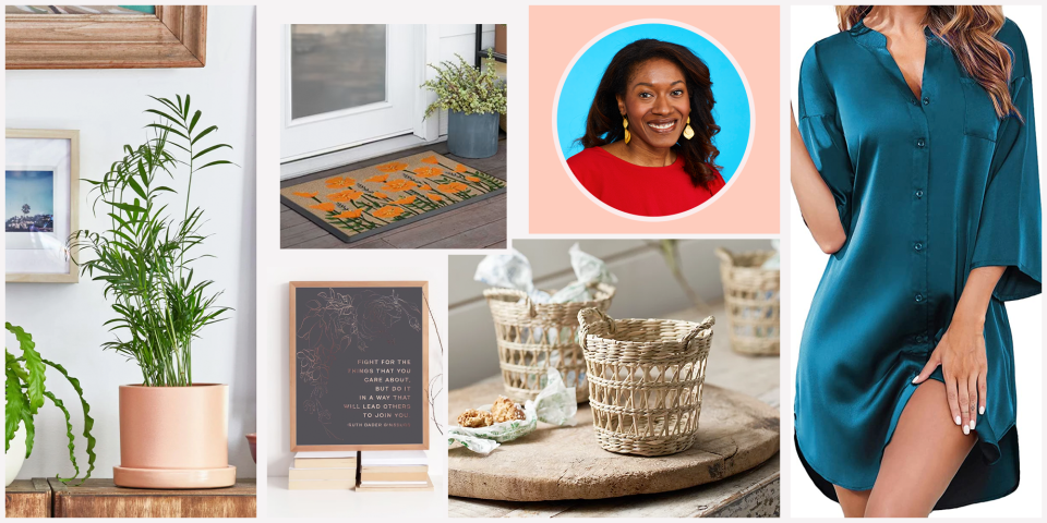 <p class="body-tip"><em>As Good Housekeeping’s senior home editor, I come across tons of home-related products, both good and bad. But there are some special finds that are just too great to keep to myself. That’s why I’m sharing my favorite home items with you — our readers — here on our website every month in the hope that you’ll appreciate them as much as I do.</em></p><p class="body-text">If you ask me, every day should be reserved for celebrating women, whether that means backing <a href="https://www.goodhousekeeping.com/life/money/a27760267/gender-wage-gap-facts/" rel="nofollow noopener" target="_blank" data-ylk="slk:gender equality;elm:context_link;itc:0;sec:content-canvas" class="link ">gender equality</a> or acknowledging all of their contributions to our world. One of the easiest ways to show your support during <a href="https://www.goodhousekeeping.com/life/g26326977/international-womens-day-quotes/" rel="nofollow noopener" target="_blank" data-ylk="slk:Women's History Month;elm:context_link;itc:0;sec:content-canvas" class="link ">Women's History Month</a> in particular is shopping<a href="https://www.goodhousekeeping.com/holidays/gift-ideas/g41395670/best-gifts-from-women-owned-businesses/" rel="nofollow noopener" target="_blank" data-ylk="slk:female-owned businesses;elm:context_link;itc:0;sec:content-canvas" class="link "> female-owned businesses</a>. Here, you'll find some of my favorite home finds from <a href="https://www.goodhousekeeping.com/life/career/a32979644/black-female-professionals-in-white-dominated-industries/" rel="nofollow noopener" target="_blank" data-ylk="slk:female entrepreneurs;elm:context_link;itc:0;sec:content-canvas" class="link ">female entrepreneurs</a>. </p><p class="body-text">Do you just love hosting family and friends at your home? Then you'll need a set of Brooke & Lou wooden salad servers complete with bamboo handles. Want to upgrade your front door. A vibrant washable doormat from Ruggable will do the trick. Take a look below at these picks and more to not only just upgrade your space, but support women. </p>