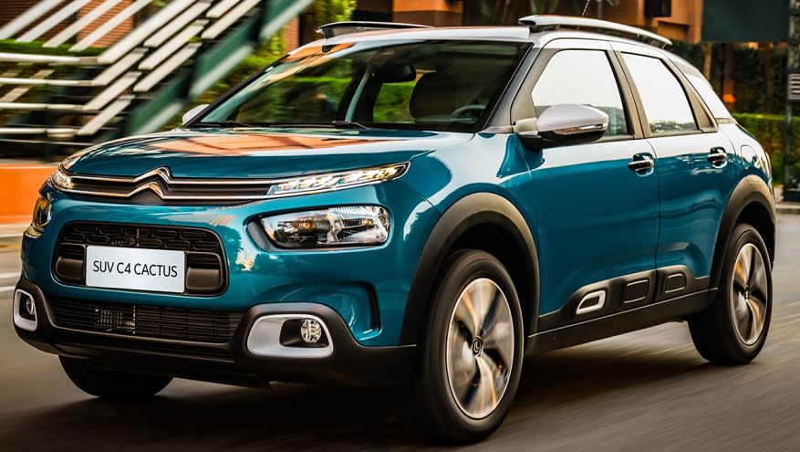 Citroën C4 Cactus, uno de los SUV más vendidos y económicos.