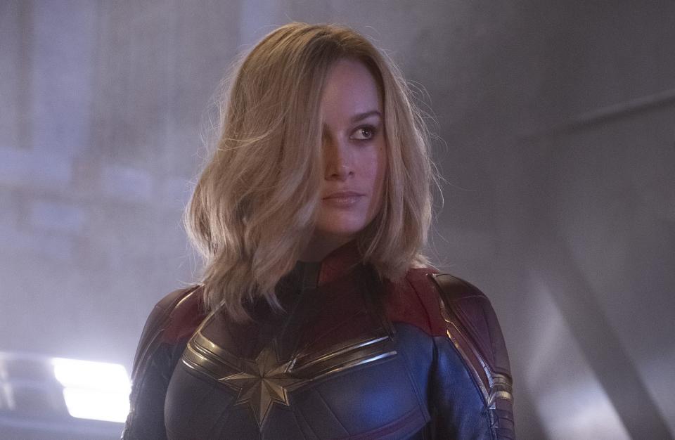 Heiß, heißer, Captain Marvel. An der Superheldin begeistern sich die meisten Pornub-Nutzer. (Bild: Szene aus “Captain Marvel”, Chuck Zlotnick/Marvel Studios)