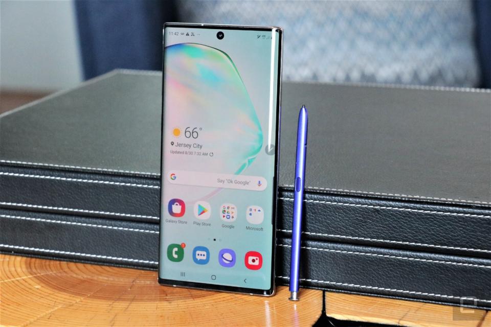 Samsung Galaxy Note 10 review

Cherlynn Low / Axget