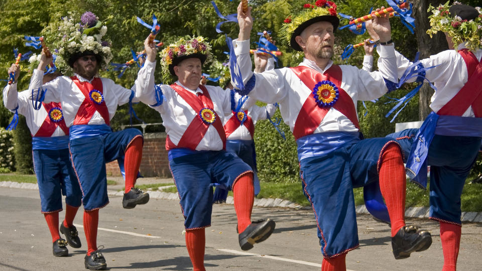 British country sports: Morris dancing