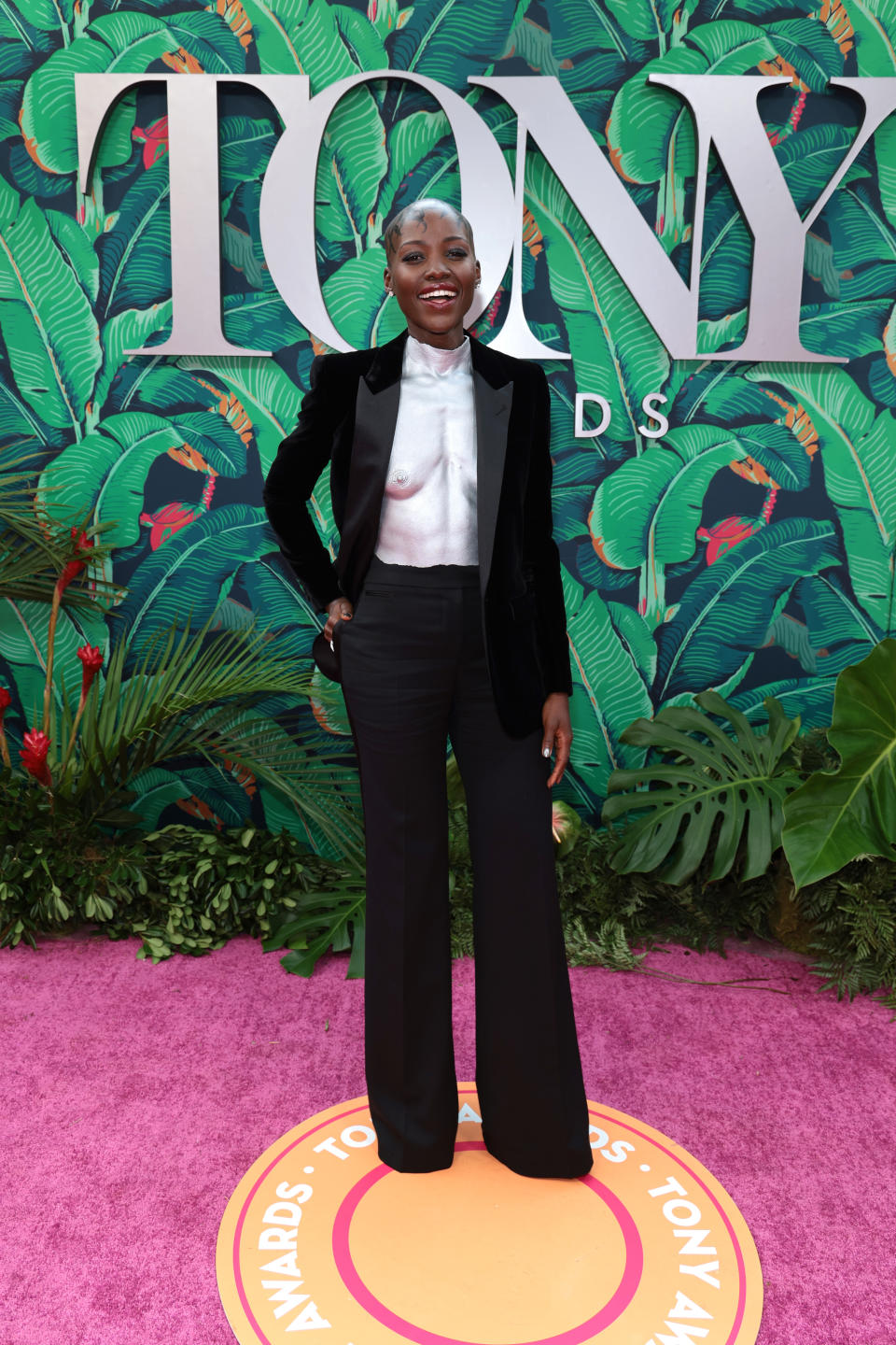 NEW YORK, NEW YORK - JUNE 11: Lupita Nyong'o attends The 76th Annual Tony Awards at United Palace Theater on June 11, 2023 in New York City. (Photo by Dimitrios Kambouris/Getty Images for Tony Awards Productions)