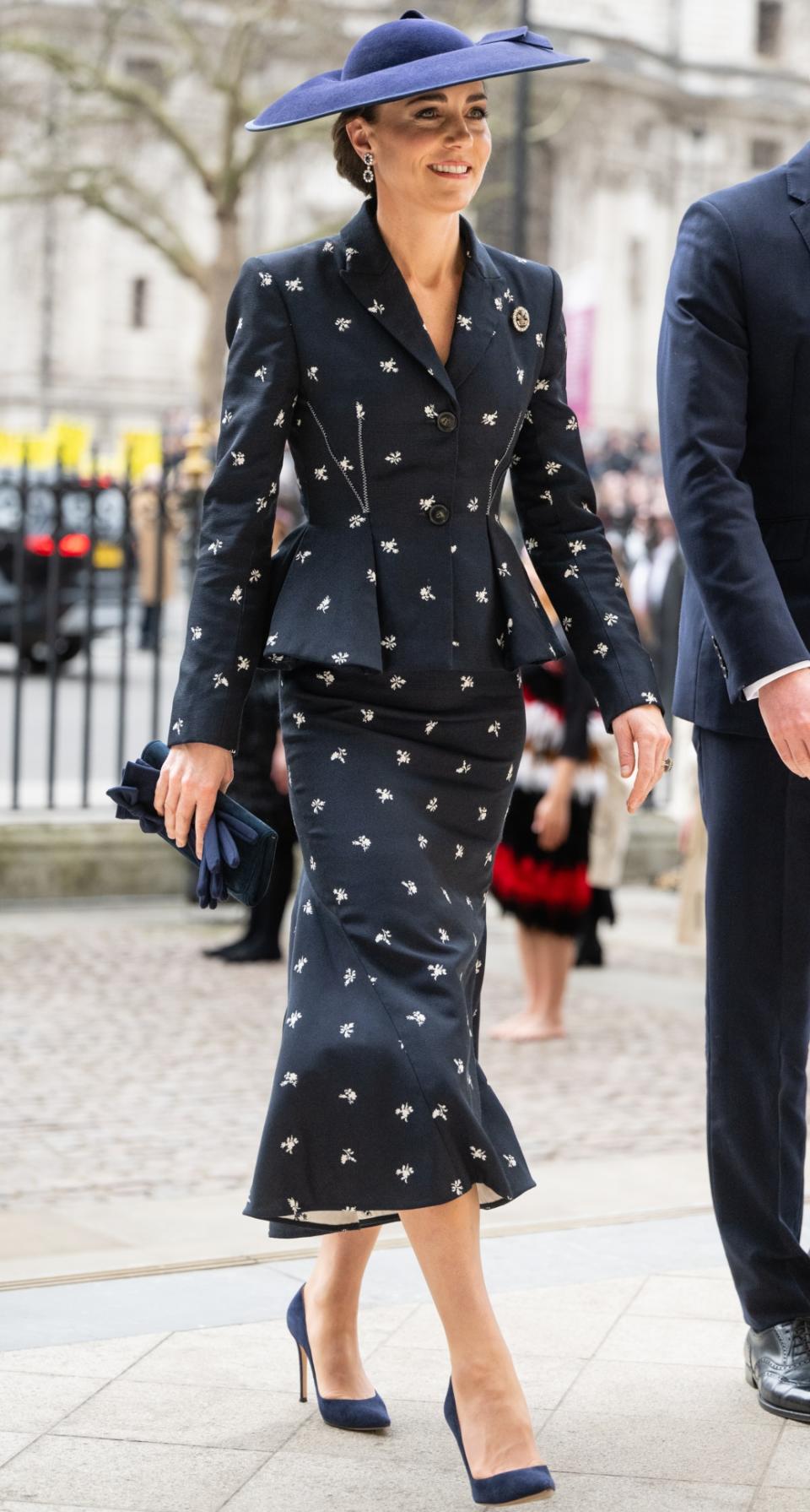 Catherine, Princess of Wales attends the 2023 Commonwealth Day Service at Westminster Abbey on March 13, 2023 in London, England.