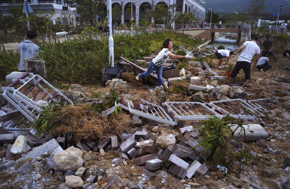 Typhoon Mangkhut