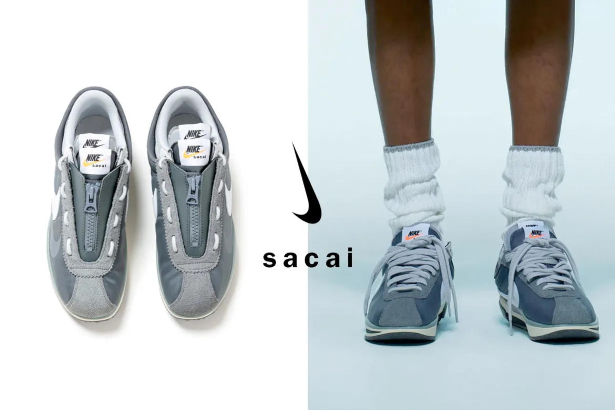 再次釋出：Nike x Sacai Zoom Cortez 販售資訊，還藏了超限定拉鍊版！