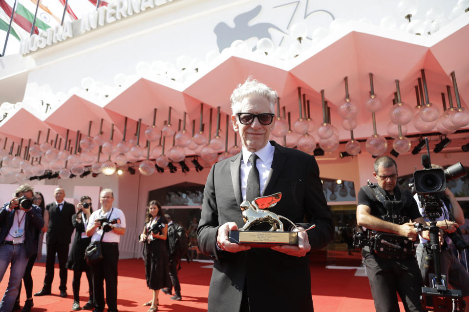 Italy Venice Film Festival 2018 Cronenberg Lifetime Achievement