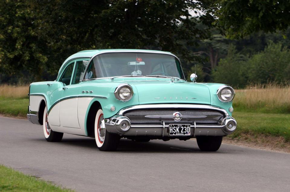 <p>In the context of 2021, this 1957 Buick Special looks <strong>glamorous</strong>, <strong>exotic </strong>and <strong>expensive</strong>. Back then, it was essentially Buick’s entry-level four-door saloon, so it shows what could be achieved if you were brave enough to give your family car a two-tone paint job.</p><p>This car would have cost $2660 in 1957, the equivalent of around $25,000 in 2021. Now imagine a Vauxhall Astra Griffin with a two-tone paint job. For reference, Buick sold 60,000 Specials in 1957. That’s the power of paint, probably.</p>