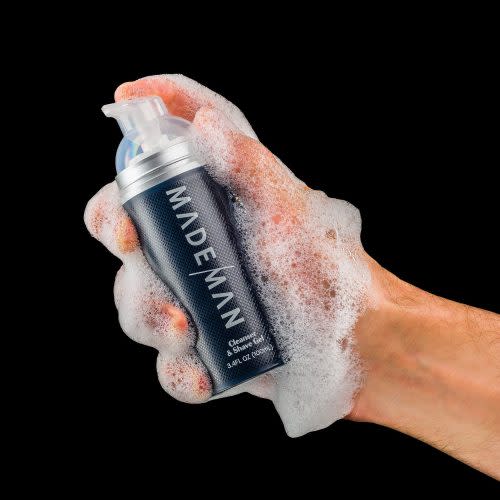 Best Men's Shaving Cream: MadeMan Cleanser & Shave Gel