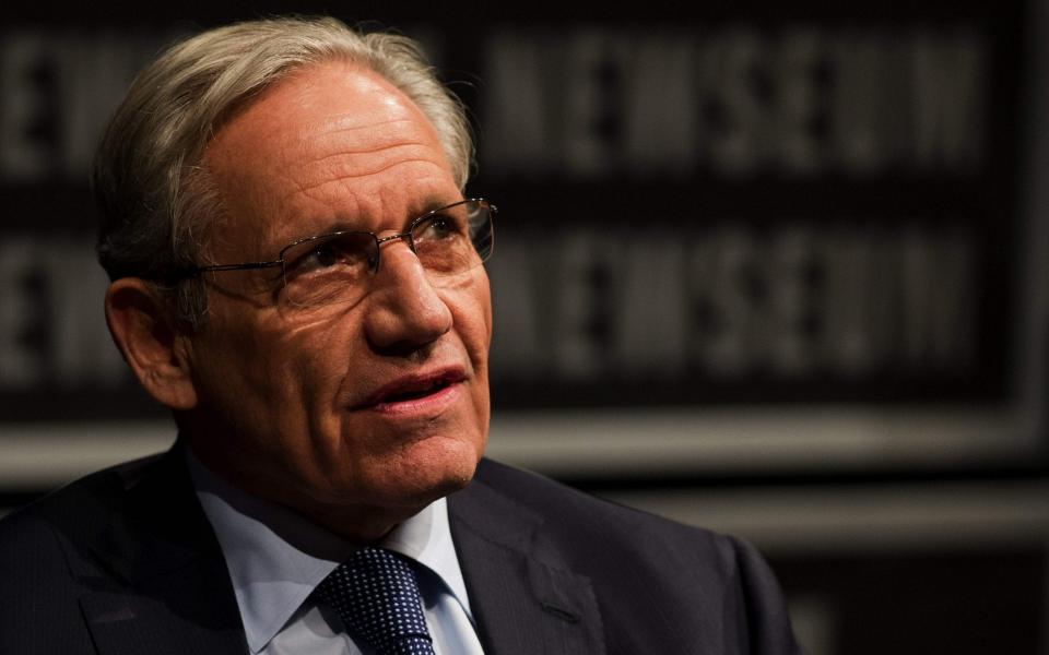 Associate Editor of the Washington Post Bob Woodward had 18 interviews with Mr Trump was his upcoming book Rage - AFP