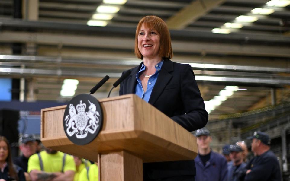 Chancellor of the Exchequer Rachel Reeves