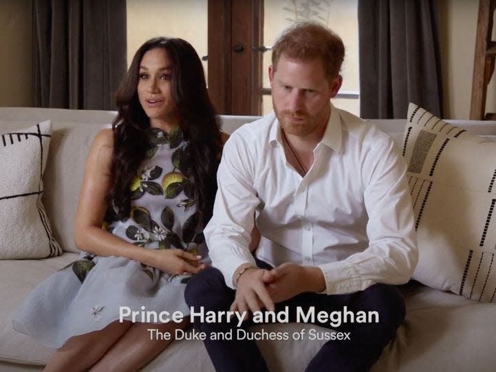 meghan harry spotify event