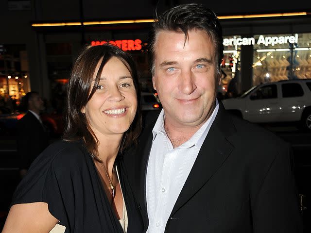 <p>Jeff Kravitz/FilmMagic</p> Joanne Smith-Baldwin and actor Daniel Baldwin arrive at the premiere of HBO Films' 'Grey Gardens'