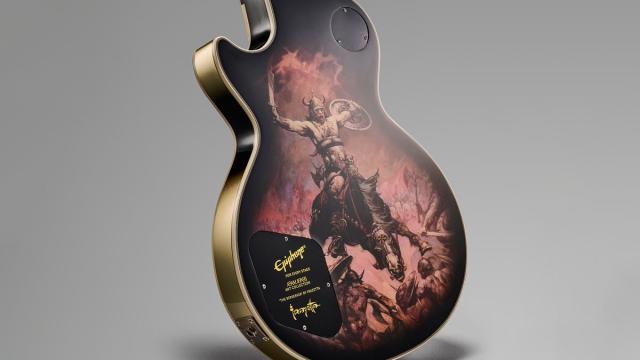 TOOL's ADAM JONES Unveils EPIPHONE Les Paul Custom Art Collection 