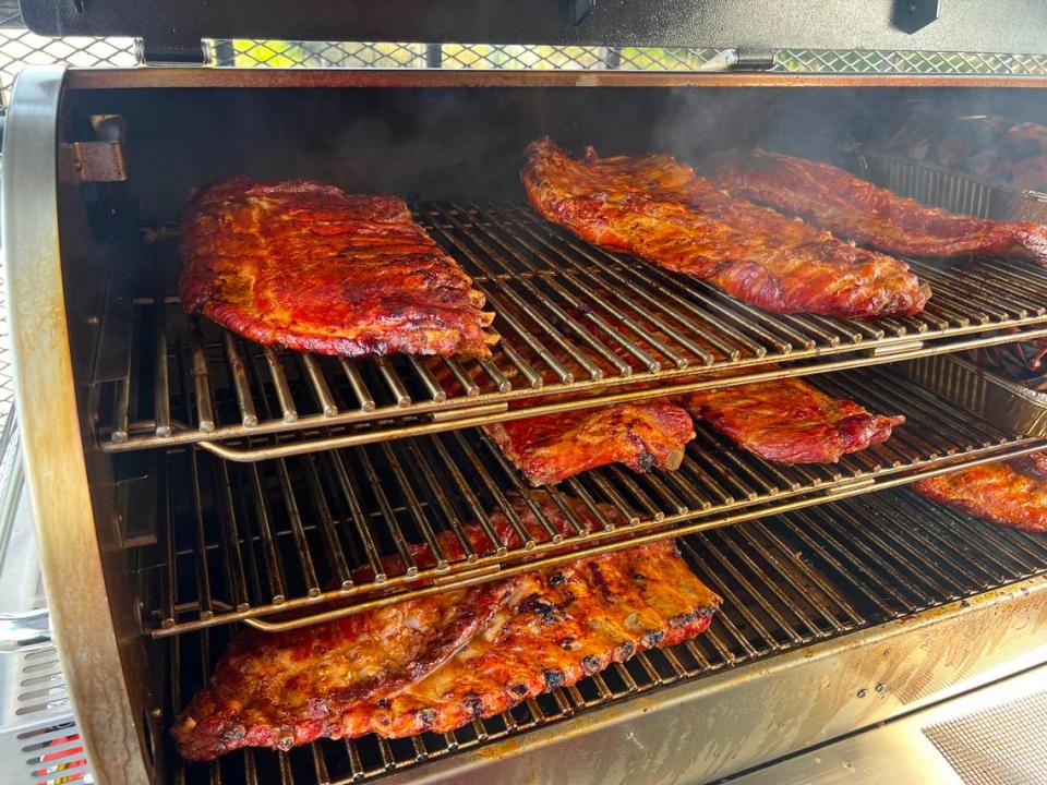 Barbecued ribs are sure to be a popular offering at Pee Wee’s Canteen, which opens in Bradenton this week. provided photo