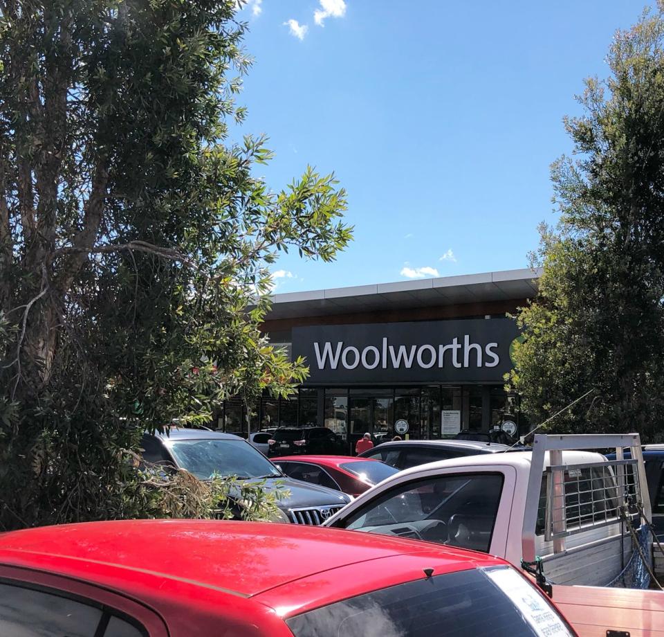 Woolworths façade from outside. Source: Instagram