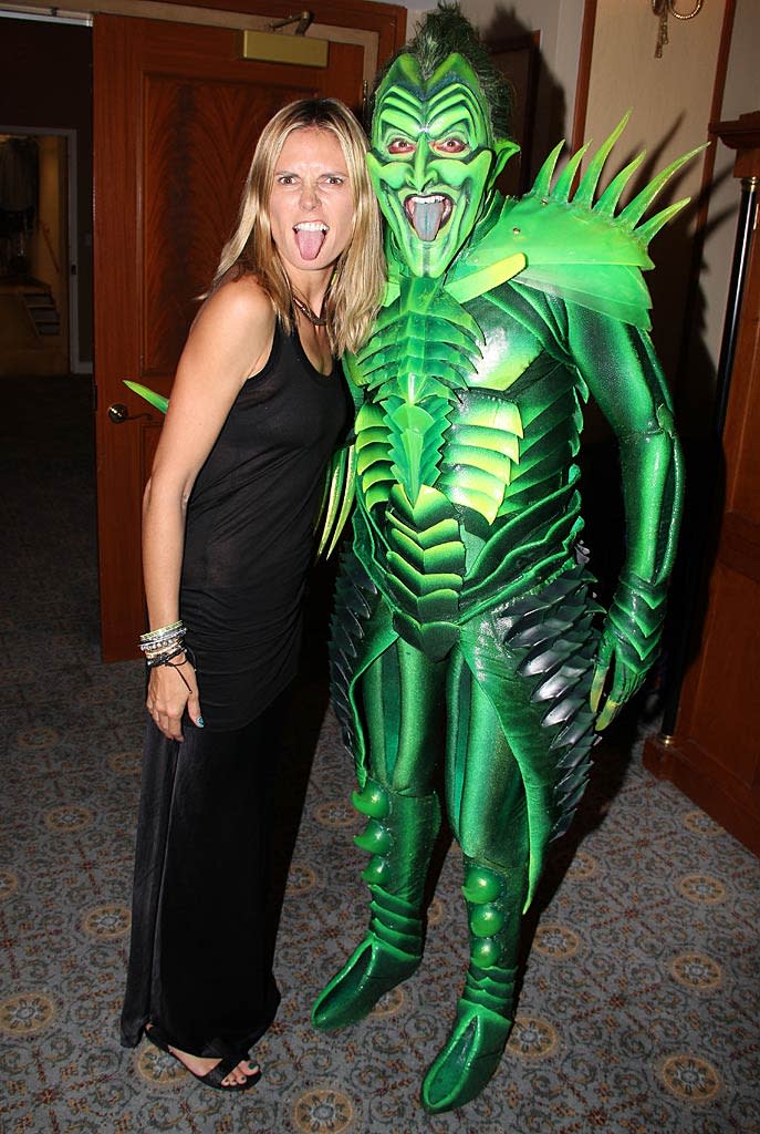 Heidi Klum Green Goblin Spider Man